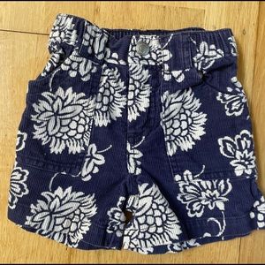 Vintage GAP Hawaiian corduroy shorts